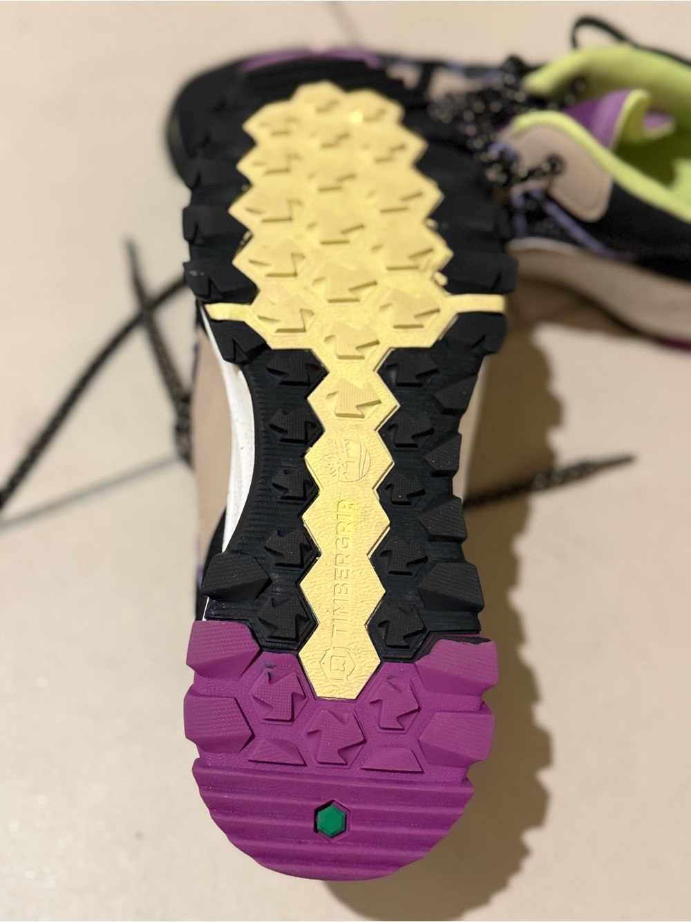 Timberland Trail Sneakers in Purple, Yellow, Black